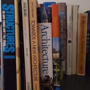 Lot of Architecture School Textbooks